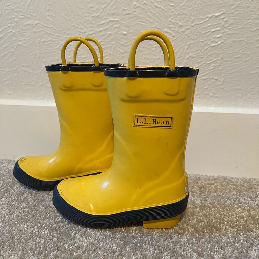 LL Bean Toddler Rainboots